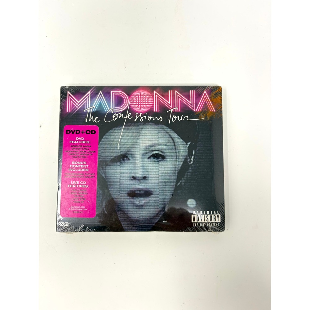 Madonna The Confessions Tour DVD CD Set 2007 Live London Concert New Sealed